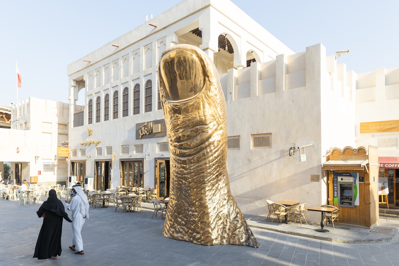 Le Pouce, Public Art ,Doha