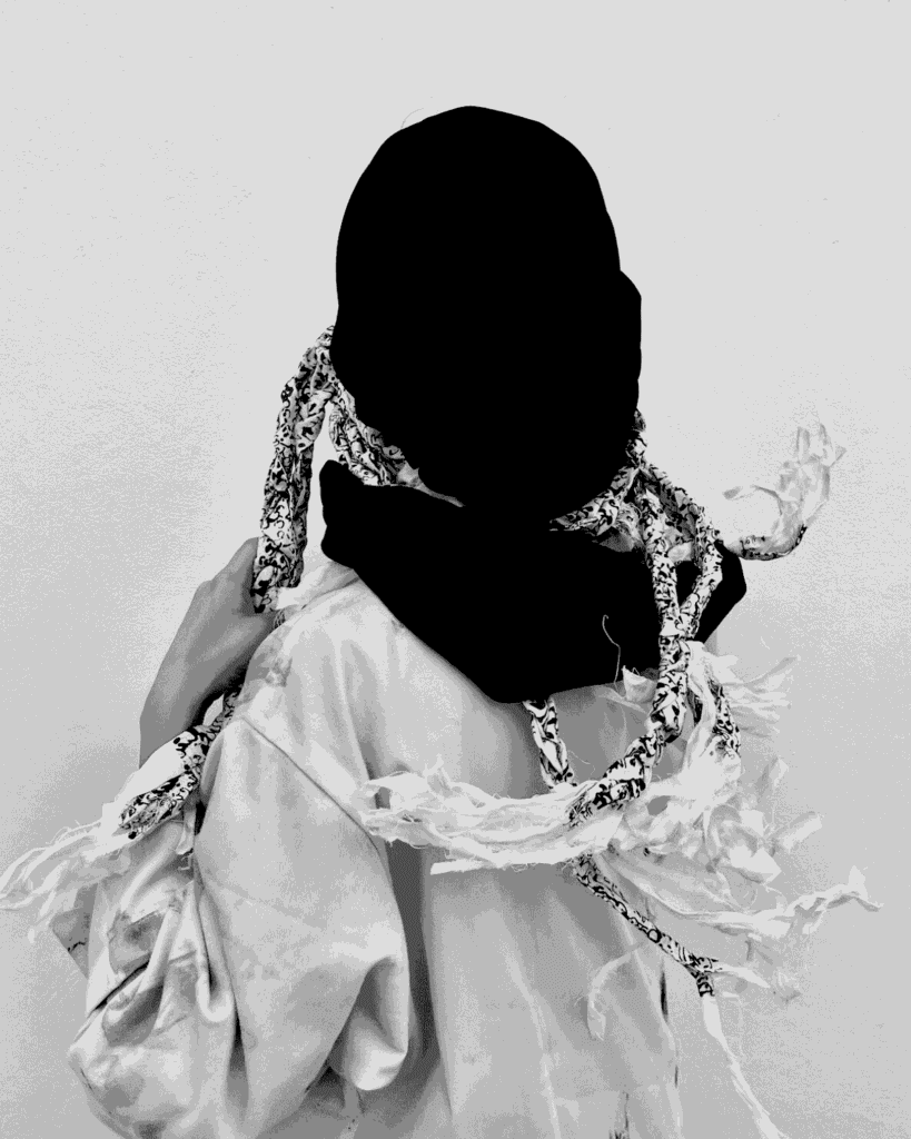 Bouthayna Al Muftah photographed by Robin Augustine, courtesy of al markhiya gallery