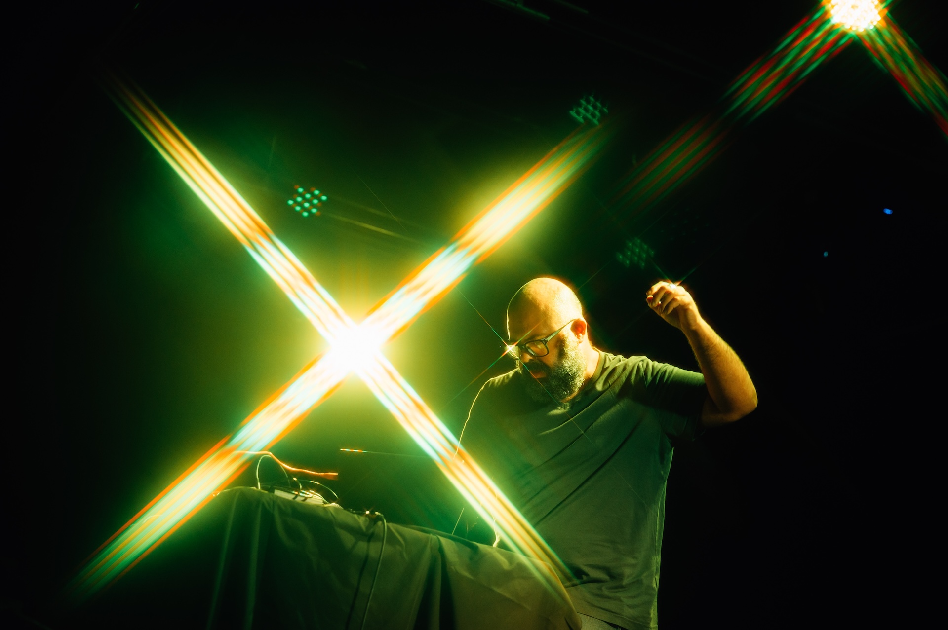 Hassan Khan performing The Infinite Hip-Hop Song Live! at the Sonic Shaman Festival, Taipei, 2022